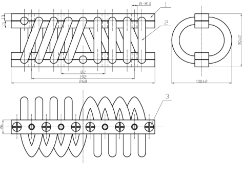 Customized Protection! GJTZ-5800N Helical Wire Rope Vibration Isolator Empowers Precision Equipment